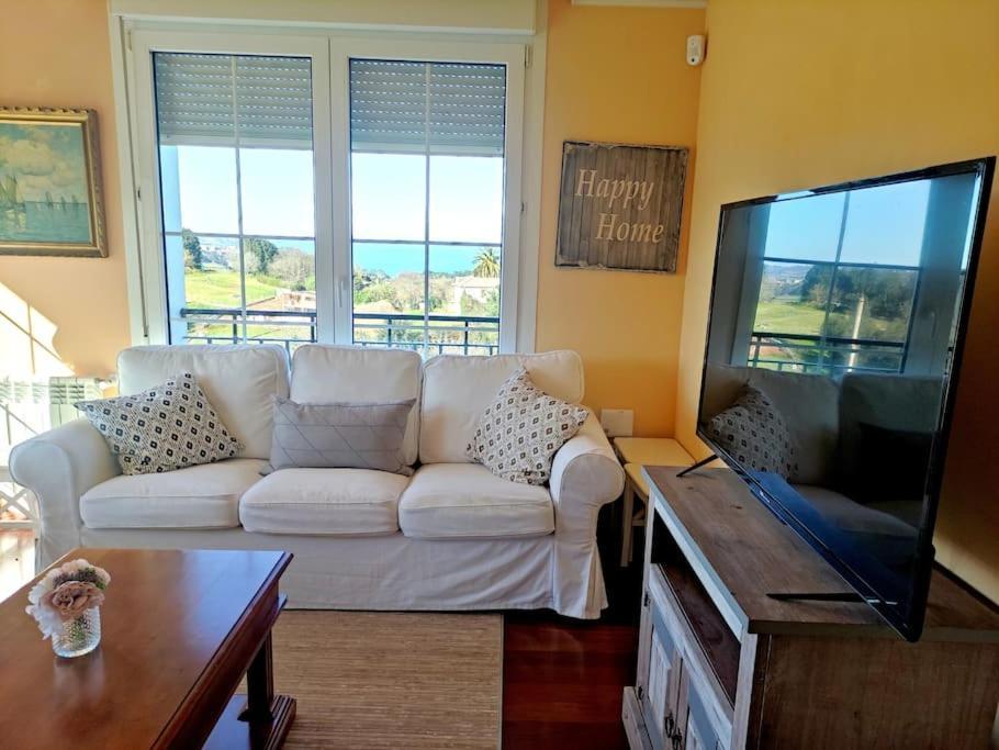 Chalet Con Magnificas Vistas Al Mar Perlora Luaran gambar